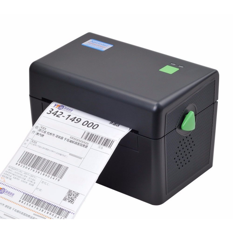Máy in Xprinter XP-DT108B. In mã vạch, in đơn hàng thương mại điện tử Lazada, shopee, GHTK, GHN, TIKI ...