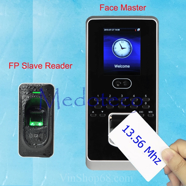 Máy chấm công ,kiểm soát cửa nhận dạng khuôn mặt kết hợp vân tay Iface3