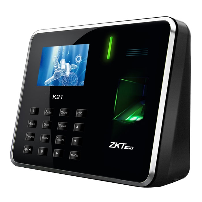 Máy chấm công vân tay ZKTeco K21