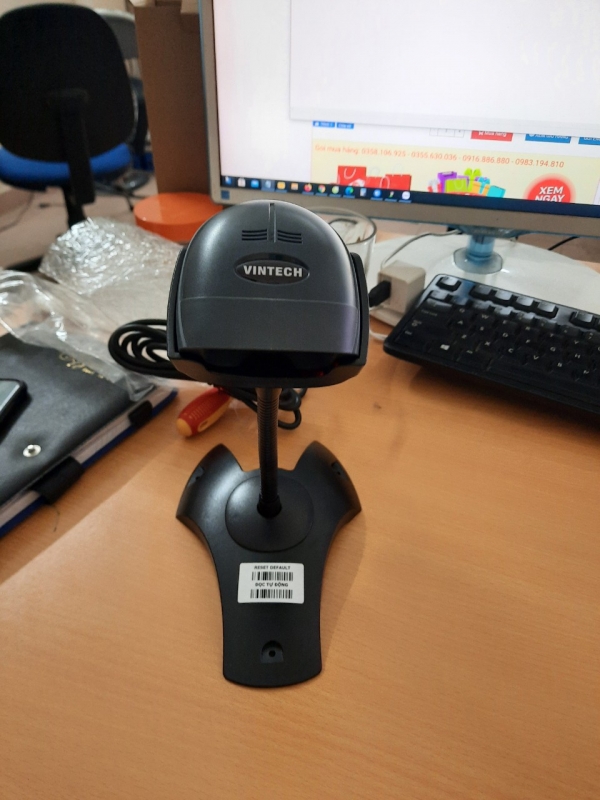 Đầu đọc mã vạch Vintech VT1102 - Công nghệ 1D đơn tia